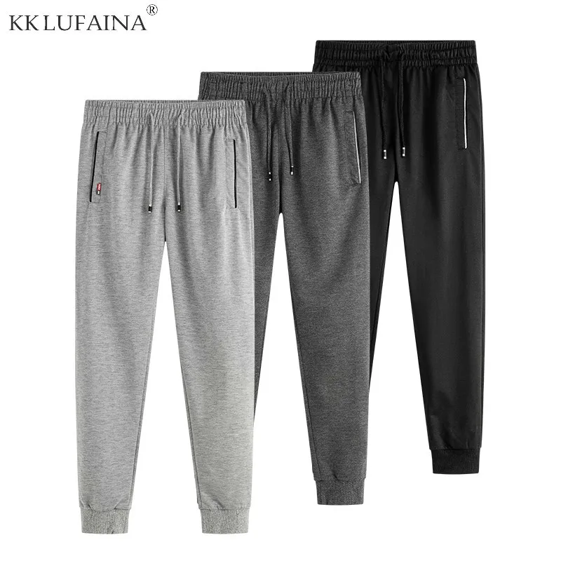 

Men Full Sportswear Pants Casual Elastic Waist Pencil Pants Mens Fitness Skinny Sweatpants Trousers Hip Hop Joggers Harem Pants