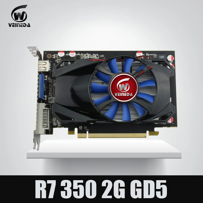 Купить оригинальный процессор рабочего графика карты veineda Р7 350 2 ...