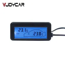 Автомобильные аксессуары инструменты ЖК-измеритель температуры инструменты цифровой мини термометр датчик цифровой дисплей интерьер Tem