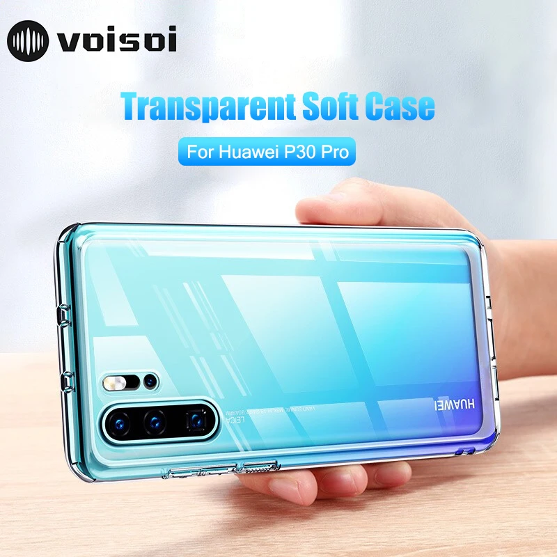 

TPU Transparent Phone Case For Huawei P30 Pro Ultra Thin Soft Silicone Phone Cover for Huawei P30 Lite Clear Back Protector