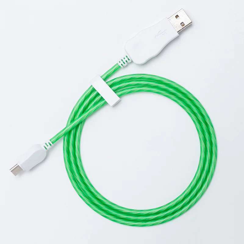 Summerfish 3A светодиодный светящийся usb кабель для зарядки и передачи данных Huawei Honor