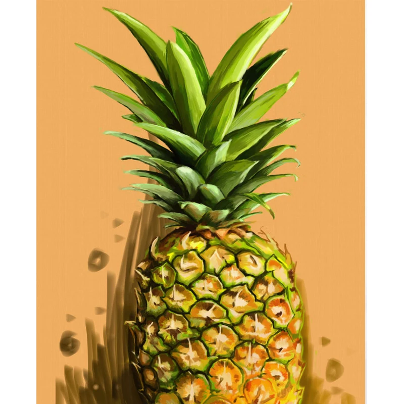 5D DIY Diamond Painting accessories pineapple Oil painting Mosaic Cross