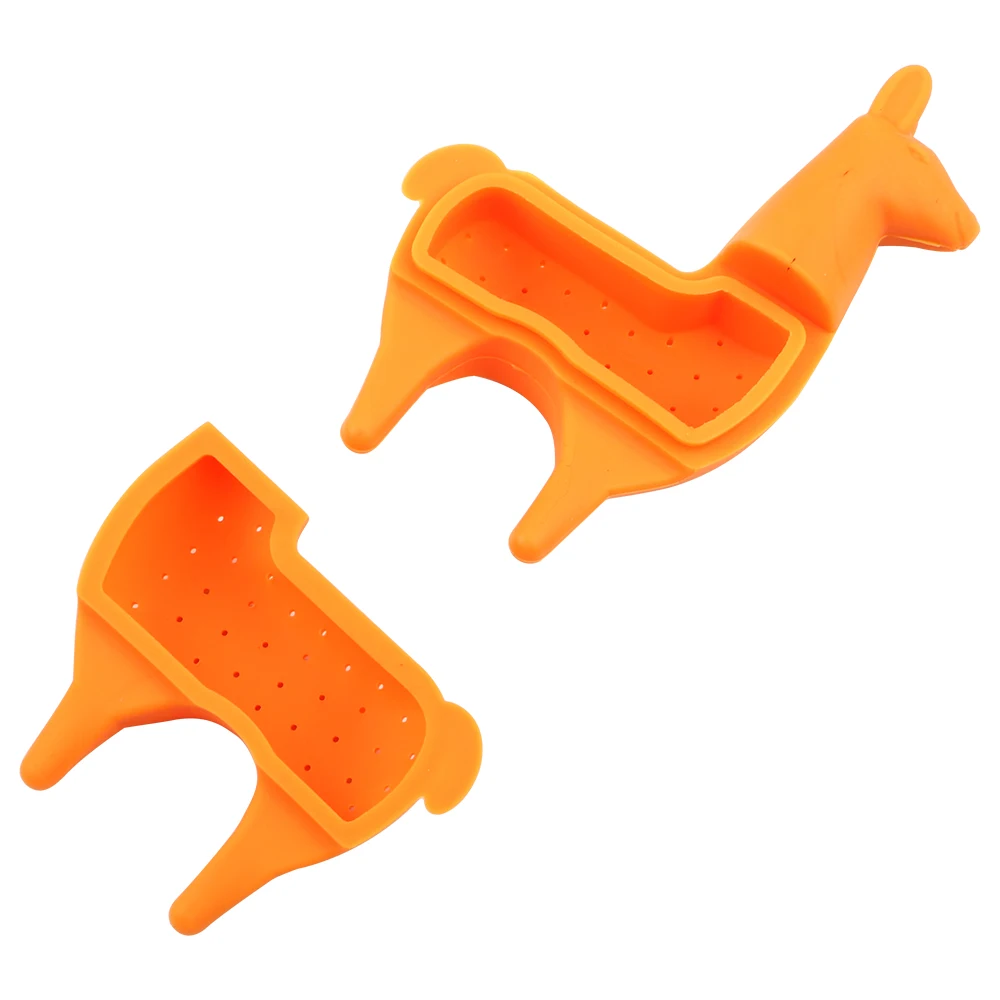 

Llama Shape Tea Strainer Filter Teaware Reusable Tea Bags Strainers Silicone Teabags Herb Spice Diffuser Kitchen Gadget