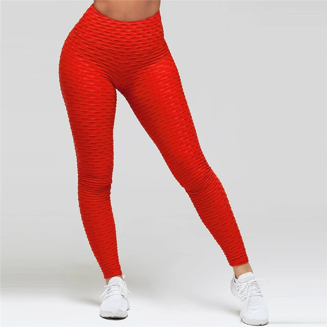 US $4.29 CHRLEISURE Leggings Sport Women Fitness High Waist Yoga Pants Leggings Fitness Feminina Yoga Tights