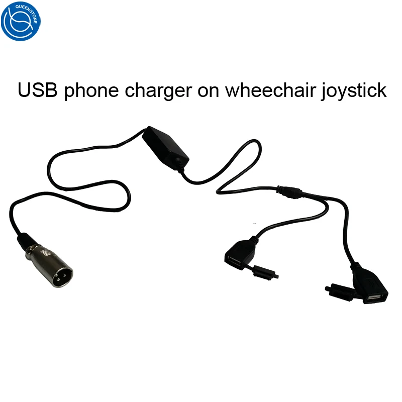 Electric USB Phone Charger for Power Wheelchair Joystickin Weelchair