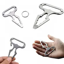 Прочный многоцелевой открытый инструмент самообороны брелок EDC(для ежедневного использования) как изображение отвертка инструмент