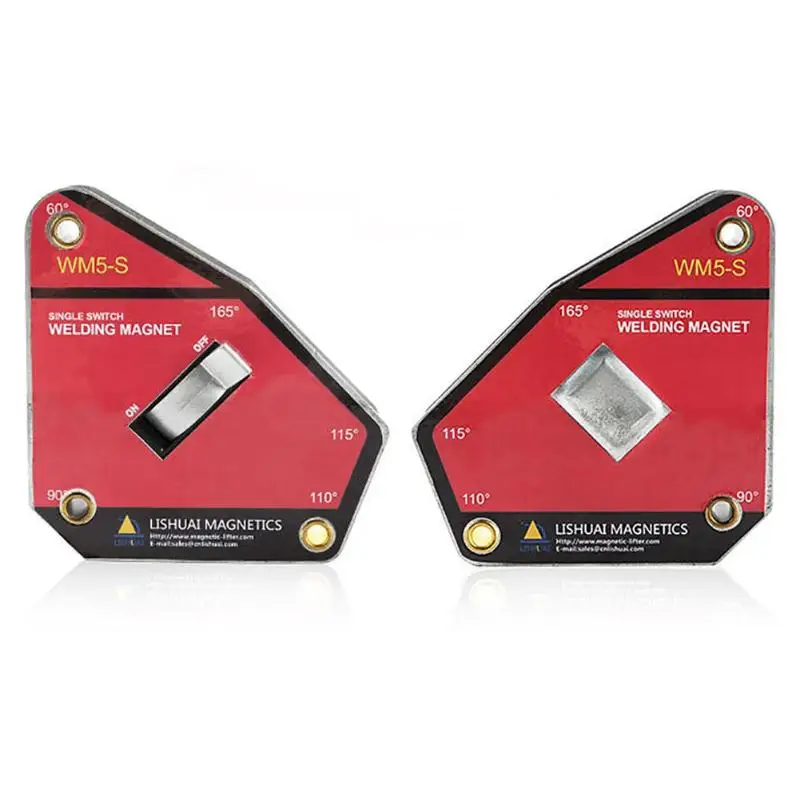 

New Strong Neodymium Magnetic Clamp Corner Welding Magnet Holder Magnets Welding Locator Welding Corner Right Angle Clamp