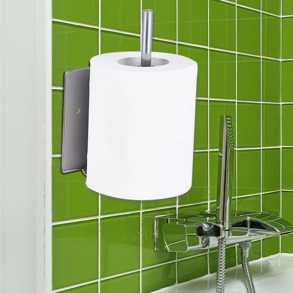 

Vertical Bathroom Toilet Tissue Rack Shelf Stainless Steel Tissue Roll Paper Holder Toilet Paper Stand Bathroom Hardware