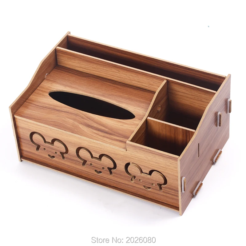 Многофункциональная коробка для салфеток Woody, коробка для салфеток для лица, коробка для салфеток, чехол для салфеток, бумажный платок, чехол, деревянный, собранный, сделай сам