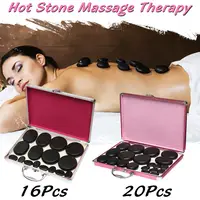 110 V-220 V Для мужчин Для женщин горячий камень массаж пород профессиональный набор камень SPA массаж с подогревом Box Set для личной гигиены