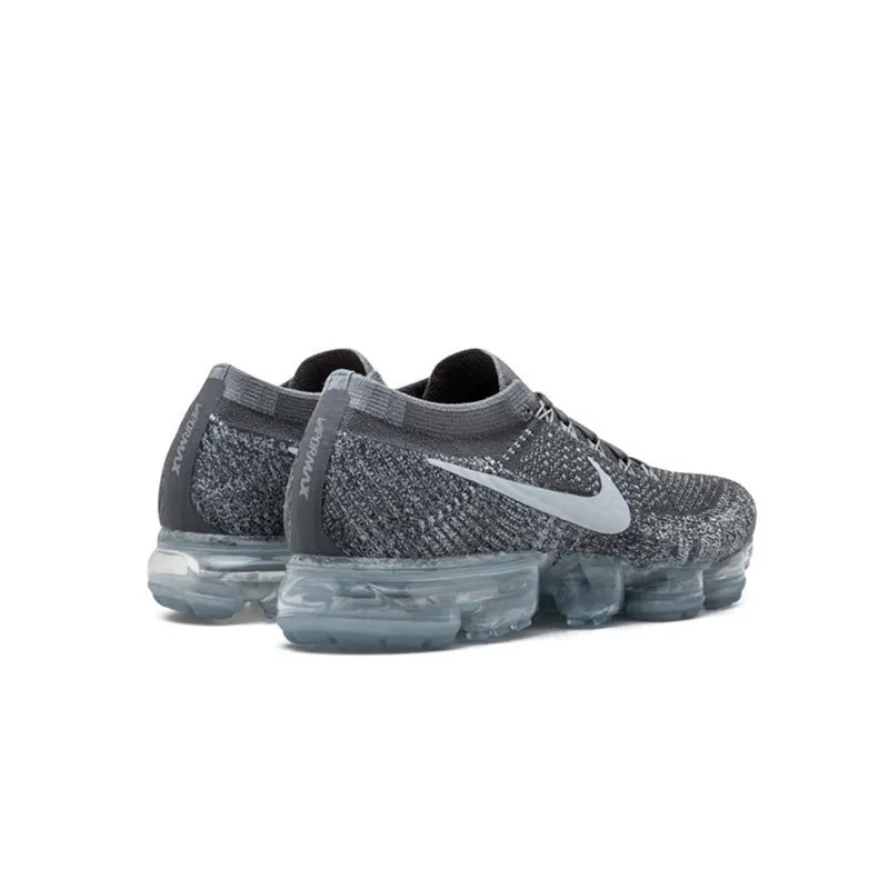 NIKE Vapormax Flyknit Original Men's Running Shoes Stability Breathable Sneakers Comfortable Sports Shoes #849558-002