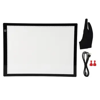

Magnetic A3 LED Light Box Painting Stencil Board USB Copy Pads for Animation Tattoo Copy Table LED Board