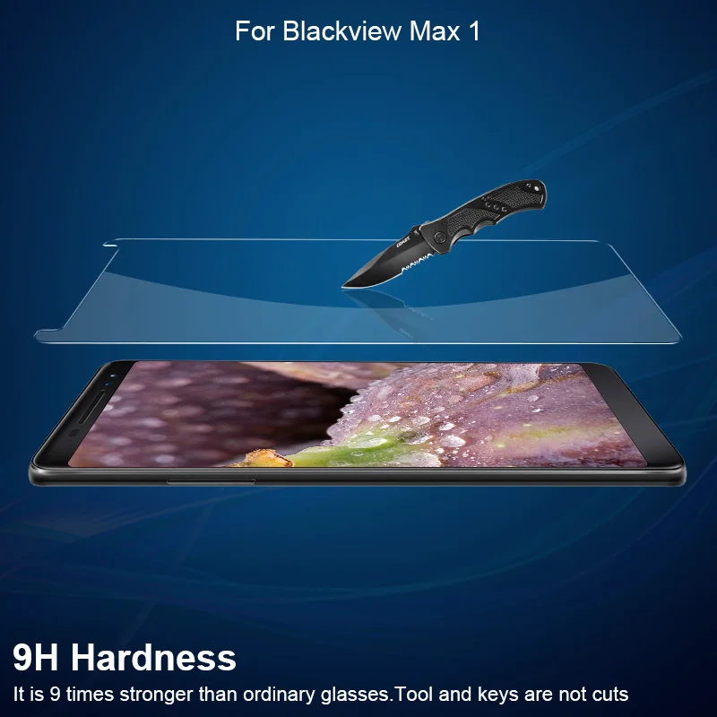 Закаленное Стекло для Blackview Макс 1 Экран протектор запасная часть телефона
