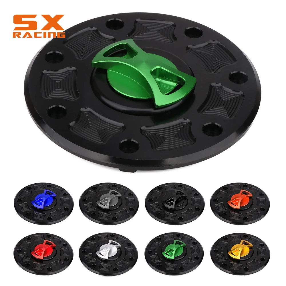 Крышка топливного бака мотоцикла для KAWASAKI FZX6R ZX6R ZX7R ZX9R KR250 ZXR250 ZXR400 ZXR750 ZX6E ZG1000 ZX11