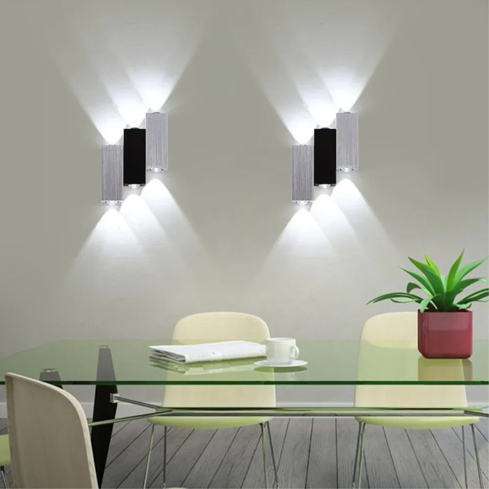 

Indoor led wall light 6W aluminum sconce Modern decor wall lamp