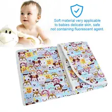 1 шт. новорожденный младенец ребенок Узорчатая пеленка матрас многоразовый водонепроницаемый лист пеленальный коврик дышащий дорожный подгузник коврик