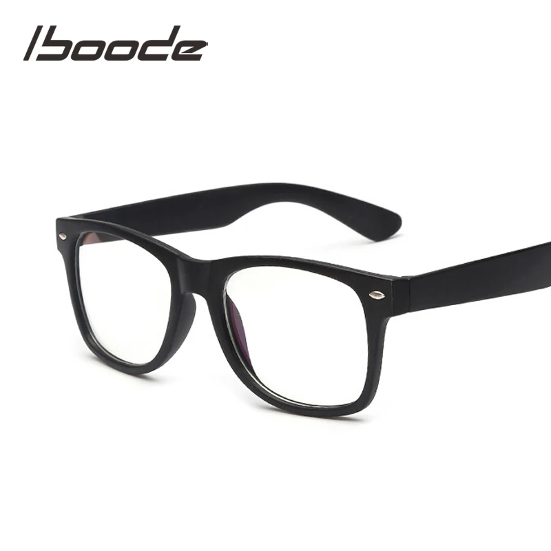

iboode Retro Square Computer Glasses Frame for Women Men Spectacle Optical Myopia Eye Glasses Frame Fashion Nerd Galsses Frames