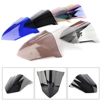

Motorcycle Double Bubble Windshield Windscreen For Honda CBR 650F CBR650F 2014 2015 2016 2017 ABS Plastic