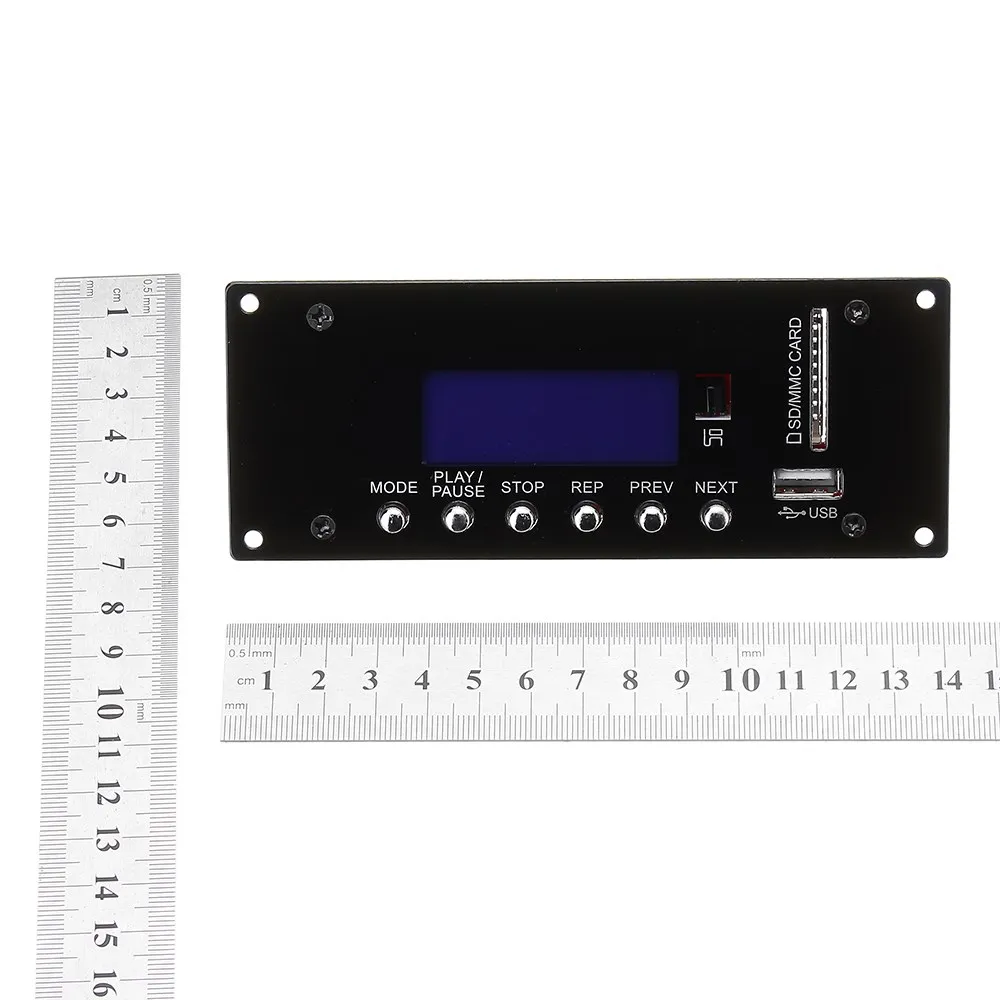 12 В беспроводной bluetooth 4,0 MP3 аудио декодер доска радио модуль APE/FLAC/MP3/WMA/WAV приложение управление для автомобиля