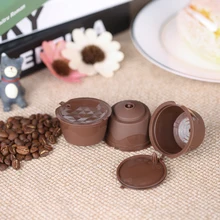 3 шт./компл. Кофе фильтр капсула combinacapsule Кофе фильтр многоразовые combinacapsule Кофе капсула с ложкой и кисточкой