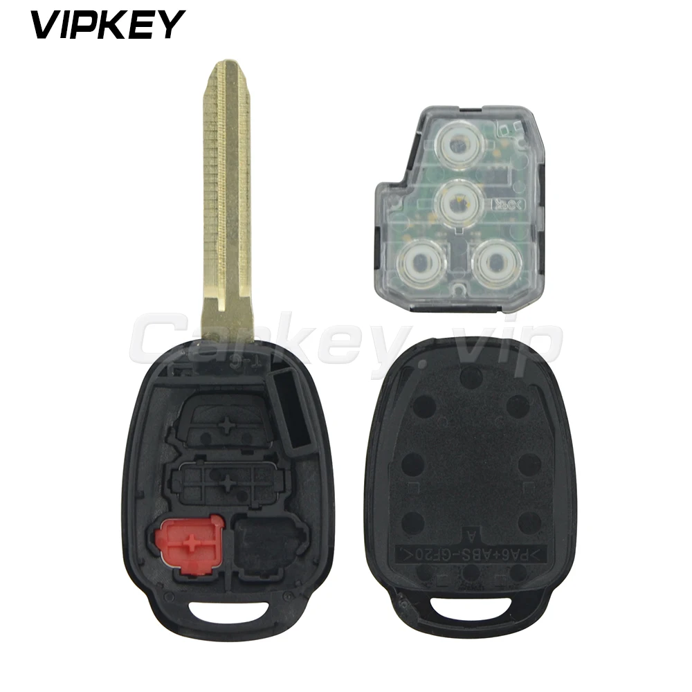 Пульт дистанционного управления для Toyota Prius Hyq12bdm 89070 06421/06420 дистанционный ключ с 3