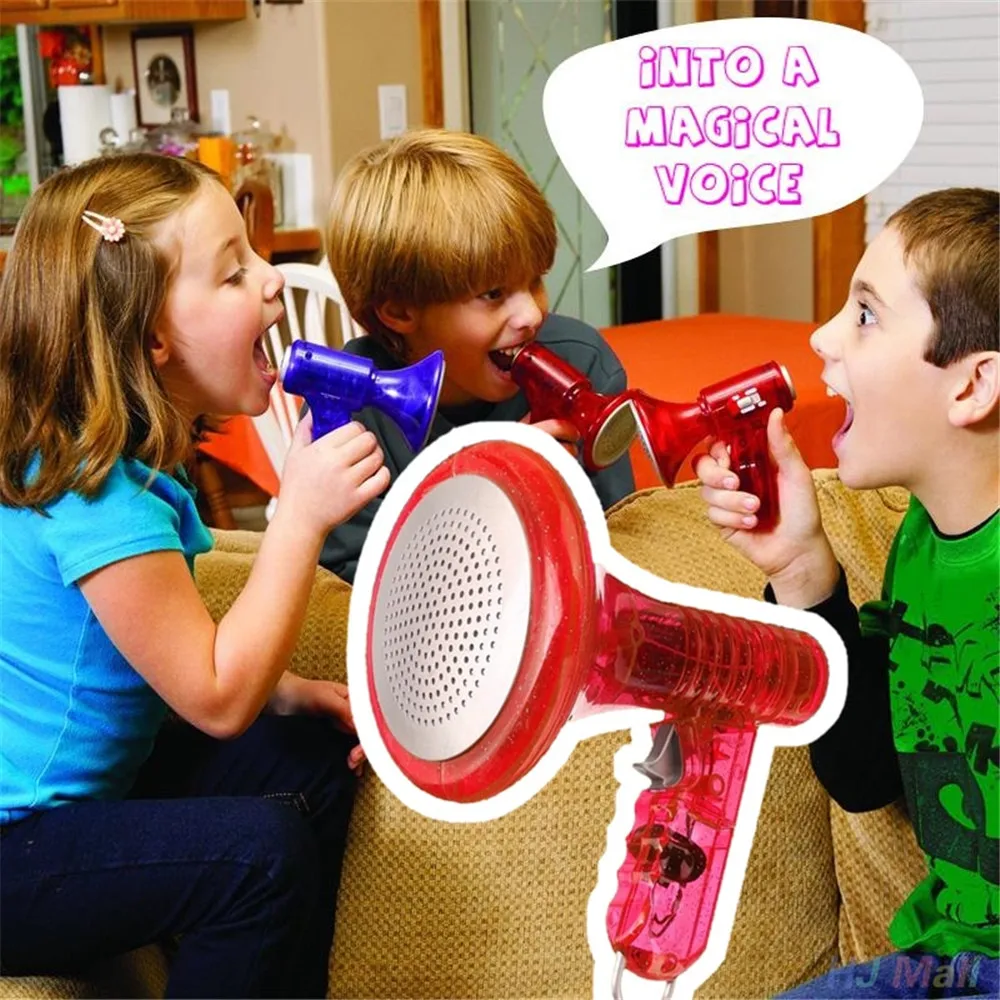 Мини-рожок Забавный детский громкоговоритель игрушка Мульти Голосовая изменение домофон электронные игрушки разные голосовые образования новые игрушки подарки