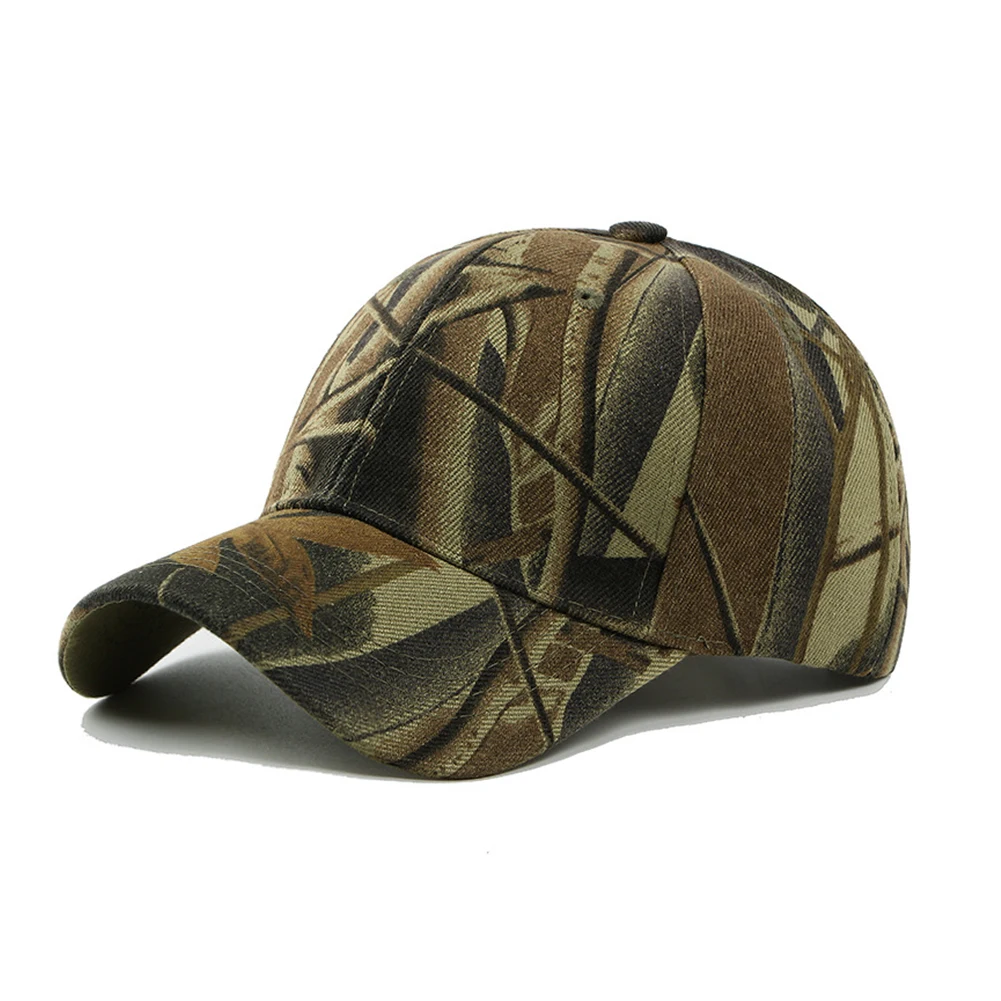 

Men Camouflage Printing Fishing Caps Hunter Outdoor Camo Casquette Hat Climbing Hunting Desert Hats #18