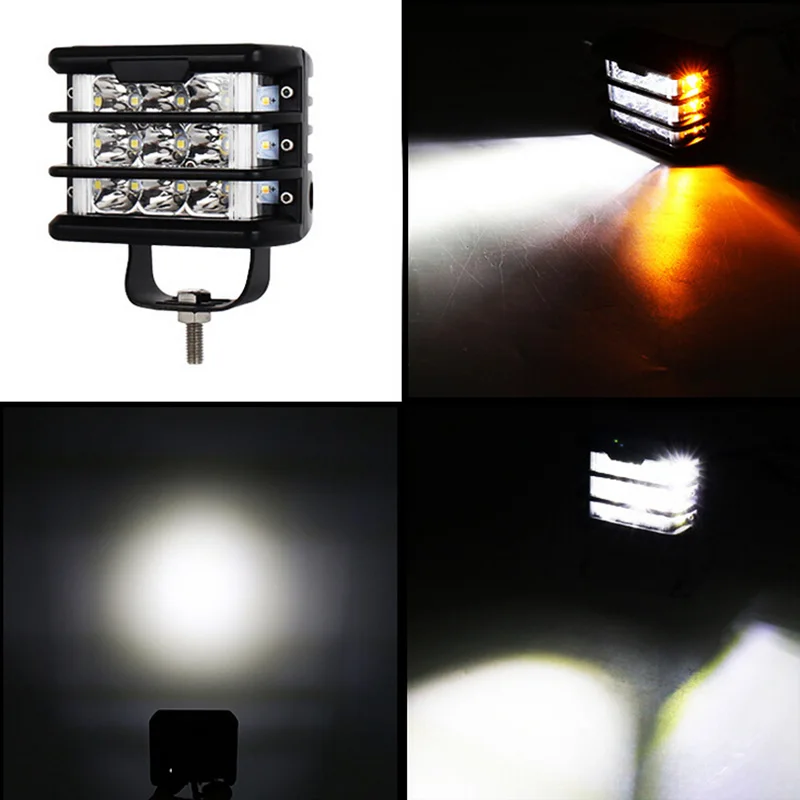 

1 Pair LED Car Light Source Waterproof 12V DRL Daytime Running Light Auto Lamp White 36W 6000K For off-road ATVs trucks tractor