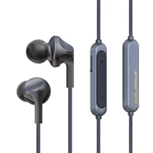 AUGLAMOUR F200BT-X Висячие шеи NFC Bluetooth 5,0 с шумоподавлением IPX5 бинауральные Спортивные Беспроводные наушники-вкладыши для бега