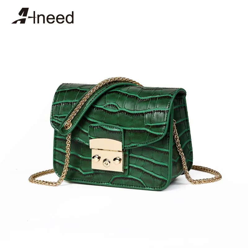 

ALNEED Bags for Women 2019 Luxury Designer Handbags Stone Shoulder Chain Flap Mini Bags Ladies Crossbody Bags Bolsa Clutch