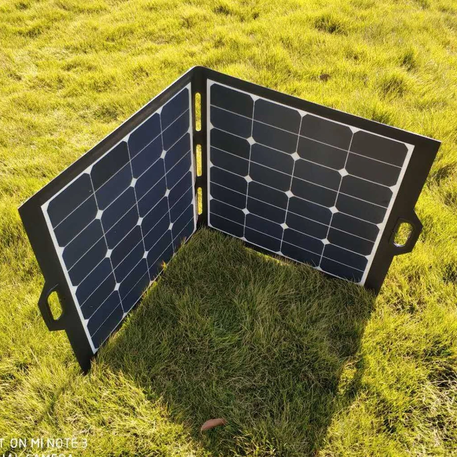 

Foldable 100w Solar Charger Protable Solar Battery Charger Outdoor Solar Power Charger For 12v Battery Power Bank MC4 Output