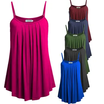 

Fashion Women Summer Camis Tanks Casual Beach Sleeveless Shirt Tops Tank Club Camisoles Ladies Slip Shirts
