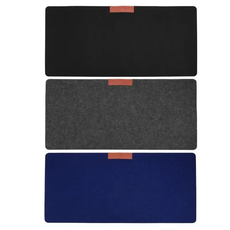 

700*330mm Large Office Computer Desk Mat Modern Table Keyboard Mouse Pad Wool Felt Laptop Cushion Desk Mat Gamer Mousepad Mat