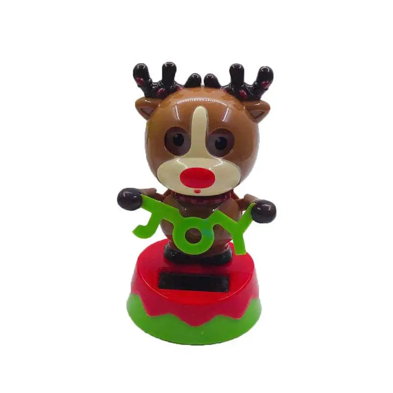 

Innovative Car Decoration Relieve Fatigue Hot Solar Powered Animal Swinging Animated Bobble Dancer Toy Car Decor Kids Toys Gift