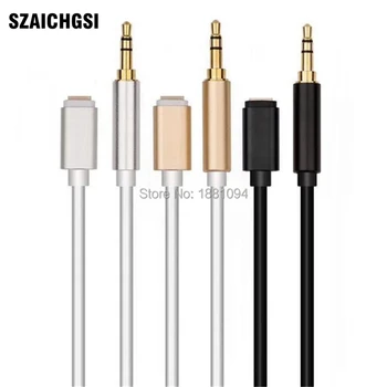 

200pcs For Lighting To 3.5mm Jack Audio Extension Cable Aux Cord for IPhone XS Max XR X 8 7 6 Car Speaker Headphone Connector