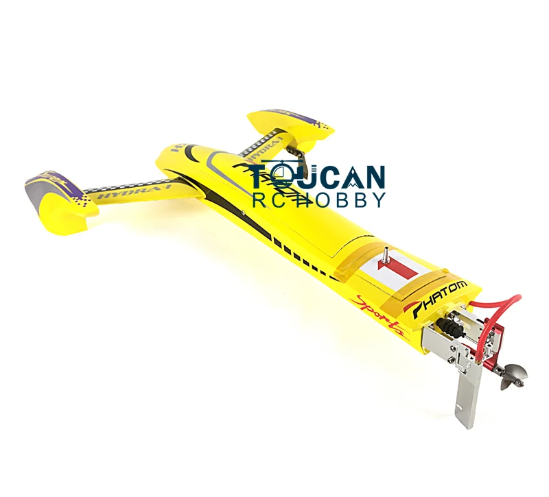 H660 RTR Kevlar Electric RC Boat 100KM/H RadioSys Battery Brushless Motor Yellow THZH0043 5