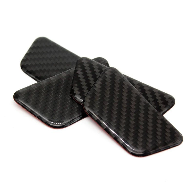 For VW Golf 7 MK7 VII 2013 2014 2015 2016 2017 4pcs Carbon Fiber Car Door Handle Bowl Cover Trim For VW Golf 7 MK7 VII 2013 2014 2015 2016 2017 4pcs Carbon Fiber Car Door Handle Bowl Cover Trim