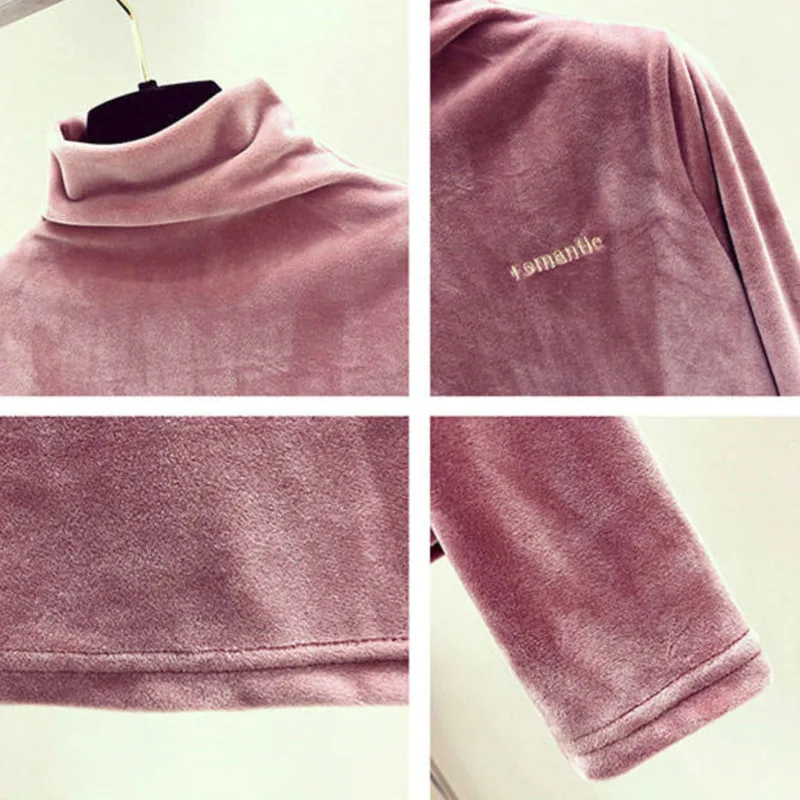 Fashion Sweaters Women Turtleneck Tops Jumper Female Solid Color Embroidery Letters Pullovers Loose Casual Soft Knitted Clothes Fashion Sweaters Women Turtleneck Tops Jumper Female Solid Color Embroidery Letters Pullovers Loose Casual Soft Knitted Clothes