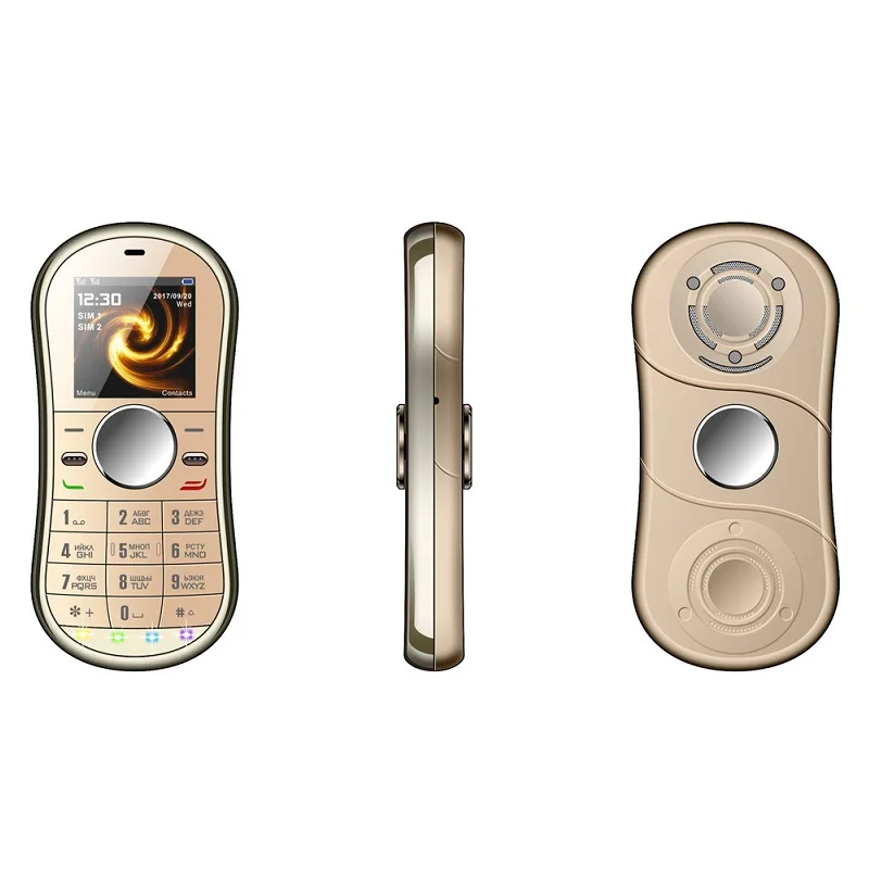 

DOITOP Fidget Spinner Pattern Cellphone Moible Phone For Old People Stress Reliever Hifi Music MP3 Player Elder People Mobile