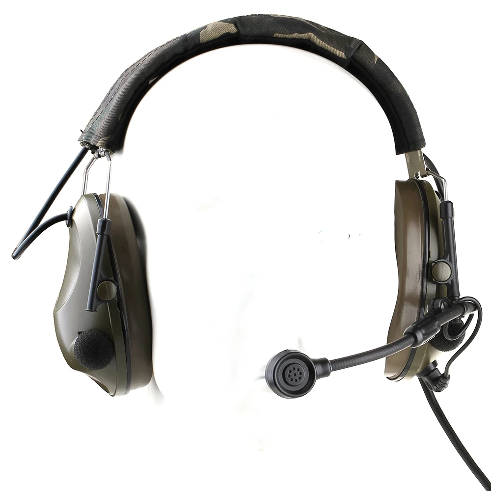 Z Tactical Z042 Peltor звуковая ловушка гарнитура Военная версия боевой микрофон