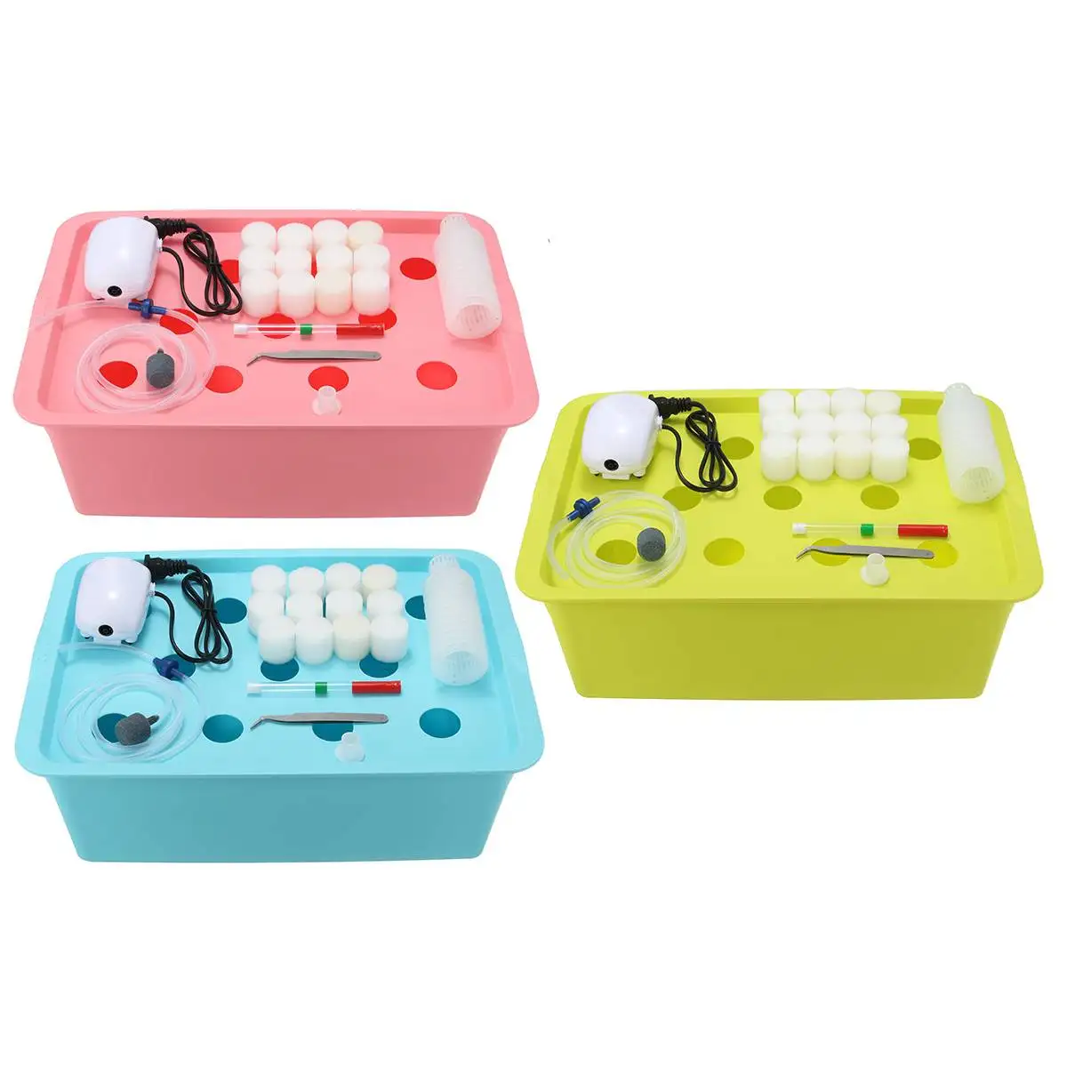 1 Sets 11 Holes Plant Site Hydroponic System Grow Kit Garden Soilless Cultivation Plant Seedling Grow Planters Nursery Pots 1 Sets 11 Holes Plant Site Hydroponic System Grow Kit Garden Soilless Cultivation Plant Seedling Grow Planters Nursery Pots
