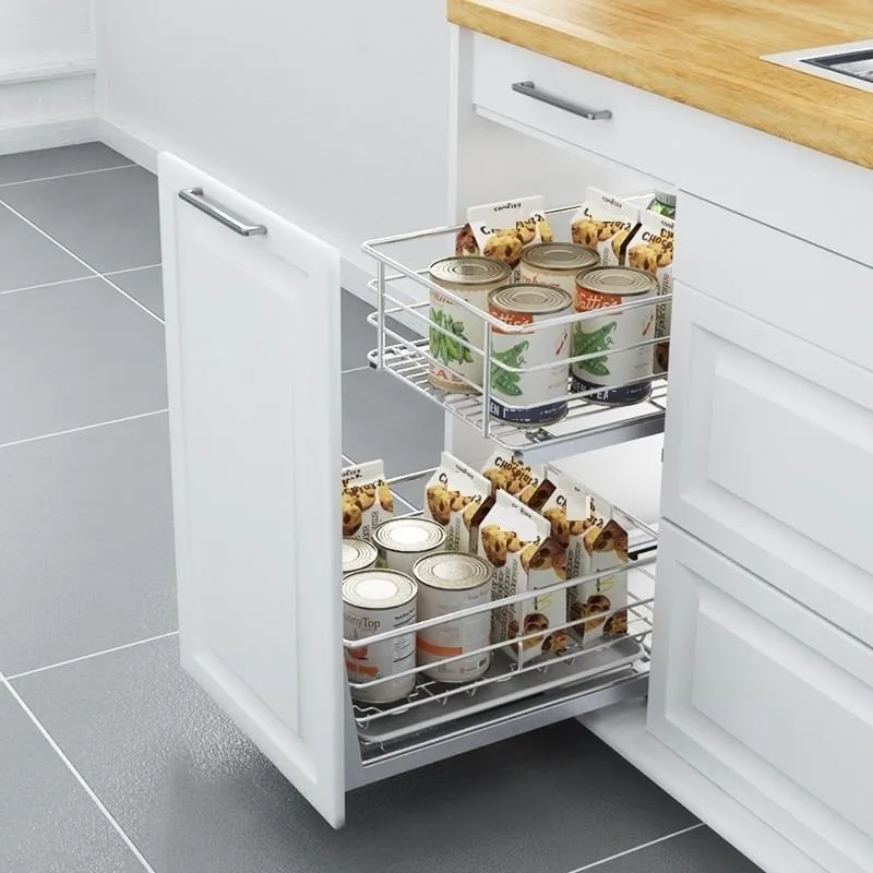 Malzemeleri аксессуары Organizar Para Armario Cucina кладовая из нержавеющей стали кухня Cozinha