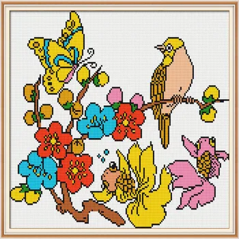 

Diamond Embroidery Full Display Diamond Mosaic flowers birds Diamond Painting Chinese Cross Stitch Home Decor For Babyroom