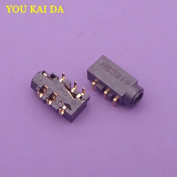 

5pcs/lot Audio Combo Jack Connector for Asus N550 N550JA N550JK N550JV N550LF Q550LF G550JK headphone Port 6-pin