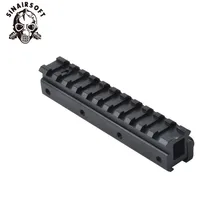 AR 11 мм до 20 мм рейка Вивер ласточкин хвост конвертер область адаптера крепление см-через подъемное крепление Охотничьи Аксессуары