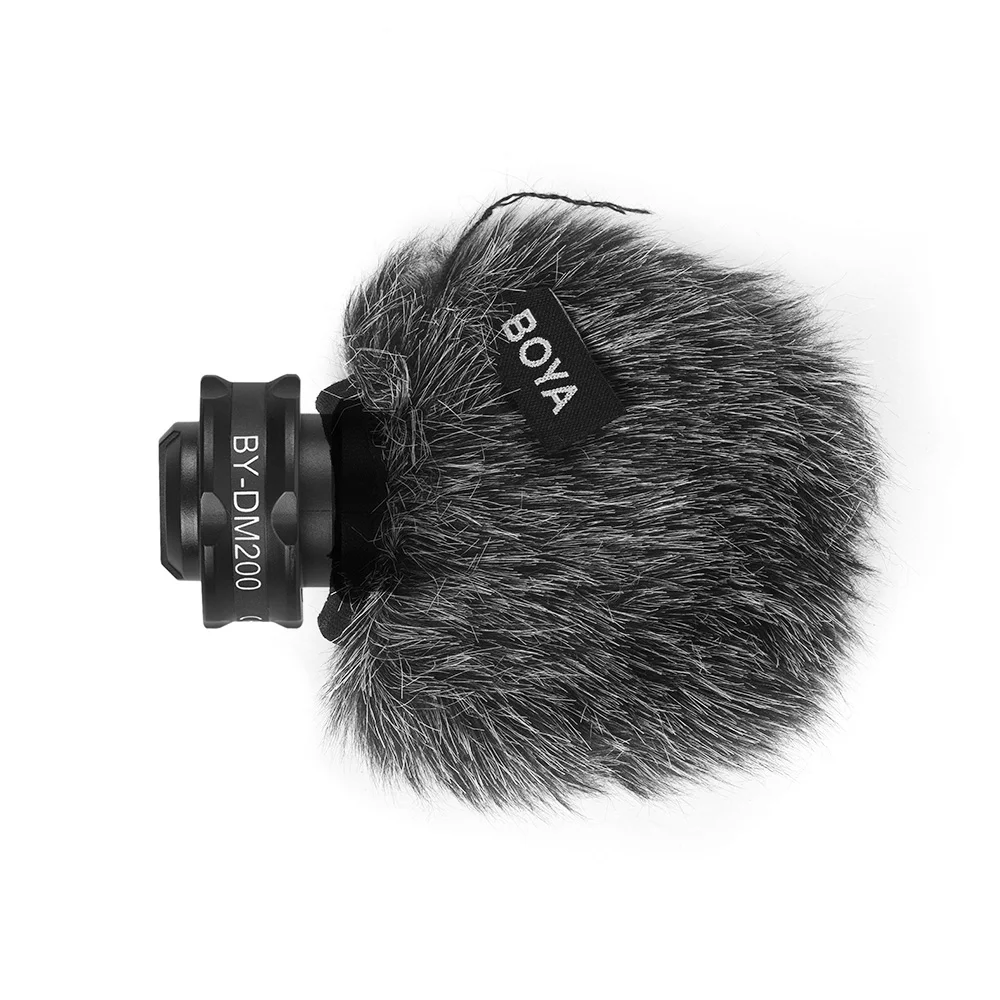 

BOYA BY-DM200 Microphone Digital Stereo Cardioid Condenser MIC MFI Certified for iOS Devices Recording for iPhone iPad Touch