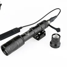 FTD страйкбол M600W Фонарик светодиодный тактический фонарь для охоты софтаир оружейный фонарь