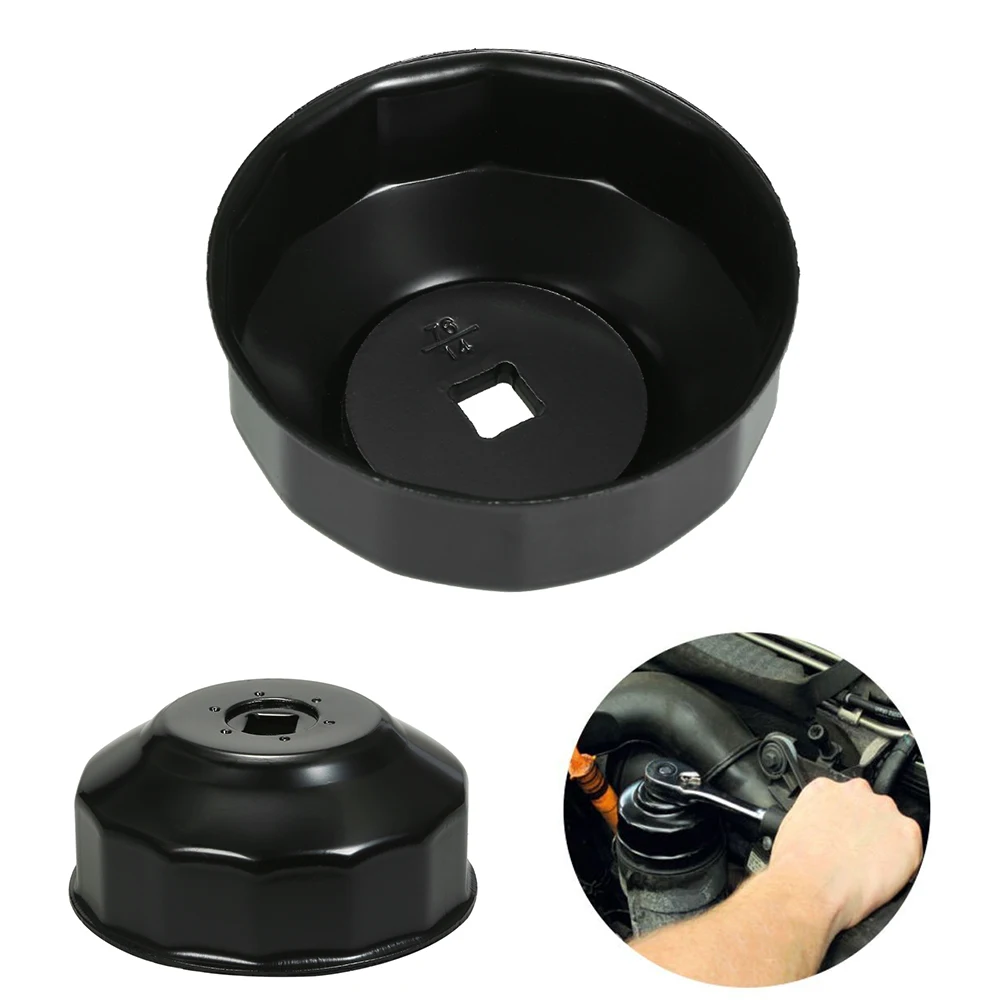 Oil Filter Cap Wrench Cup Socket Remover Tool 76mm 14 Flute For BMW AUDI VW  /