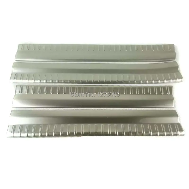 

For Dodge Journey JCUV 2014-2017 2018 Stainless Interior Scuff Plate Door Sill Protector Kick Guard Pedal Step Car Accessories