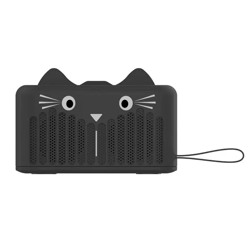 Мини беспроводной Bluetooth динамик кошка аниме Kawaii Независимый Бас TF карта fm радио TWS